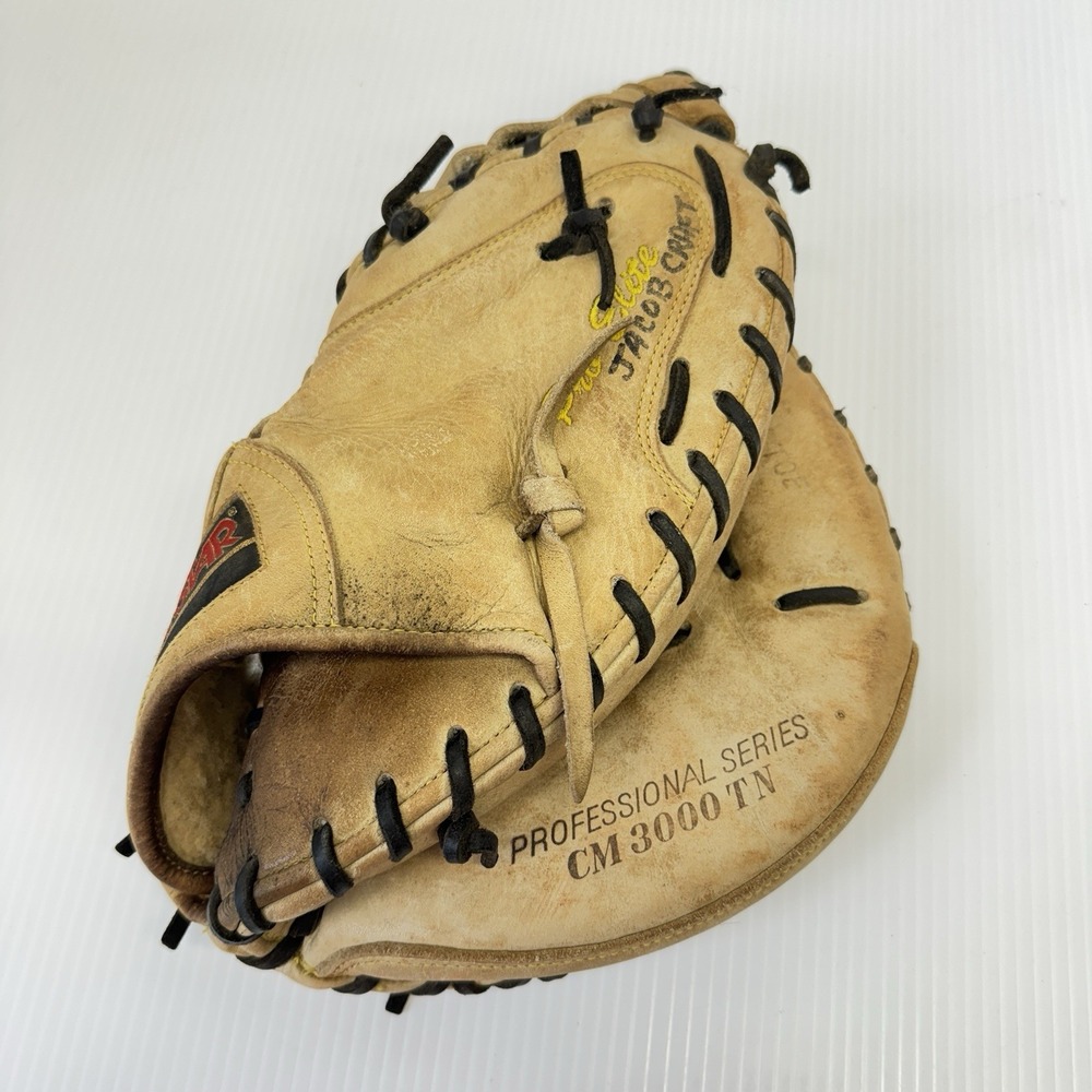All Star CM3000TN Pro Elite Catchers Glove Leather Game Used Japan RHT
